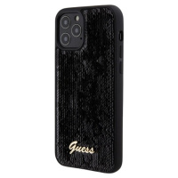 Guess Sequin Script Logo Apple iPhone 12/12 Pro GUHCP12MPSFDGSK Black