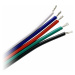 Kábel pre LED RGBW pásy, 5x0,35mm2, 25m