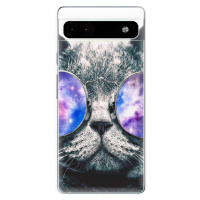 Odolné silikónové puzdro iSaprio - Galaxy Cat - Google Pixel 6a 5G