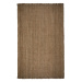 Hnedý jutový koberec Flair Rugs Jute, 200 x 290 cm