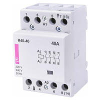 Stýkač modulárny R 40-40 230V AC 4NO (ETI)