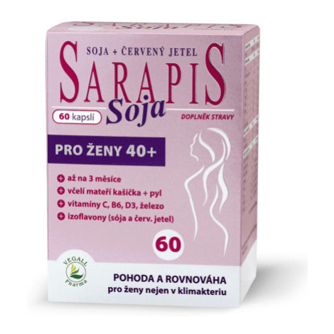 SARAPIS Soja pre ženy 40+ 60 kapsúl