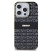 DKNY PC/TPU Repeat Pattern Tonal Stripe Magsafe Zadný Kryt pre iPhone 15 Pro Black