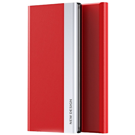 Diárové puzdro na Xiaomi Redmi 13C/Poco C65 Slide Book červené