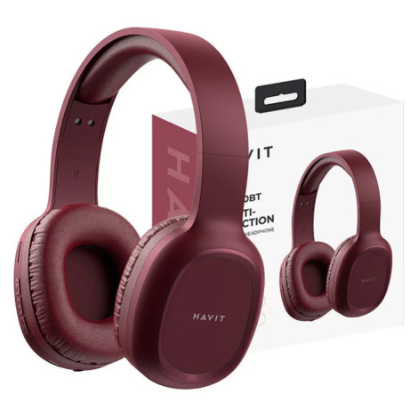 Slúchadlá Havit H2590BT PRO Wireless Bluetooth headphones (red)