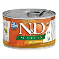 ND Dog konz. Pumpkin 140g prepelica