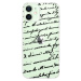 Odolné silikónové puzdro iSaprio - Handwriting 01 - black - iPhone 12