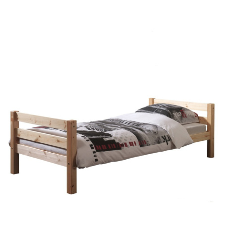 Prírodná detská posteľ Vipack Pino, 90 × 200 cm