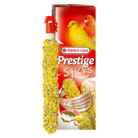 Maškrta Versele Laga Prestige Sticks pre kanáriky - s vajcom a lastúrami 2ks 60g