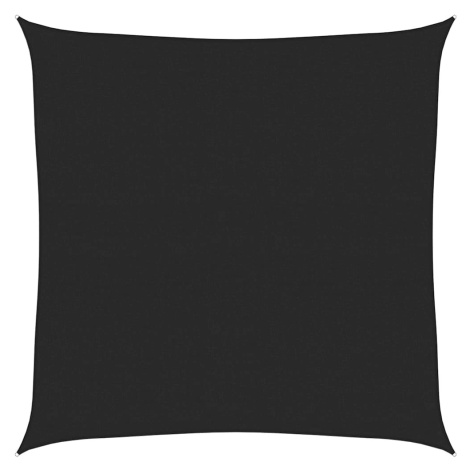 vidaXL Tieniaca plachta 160 g/m² čierna 5x5 m HDPE