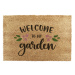 Rohožka z kokosového vlákna 40x60 cm Welcome to My Garden – Artsy Doormats