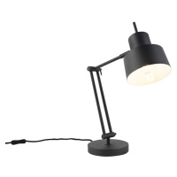 Retro stolová lampa čierna - Chappie