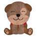 Hnedý detský koberec 120x140 cm Woof – Happy Friday