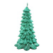 Provence Sviečka vianočná stromček, zelená