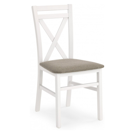 Jedálenská stolička Mariah biela Halmar