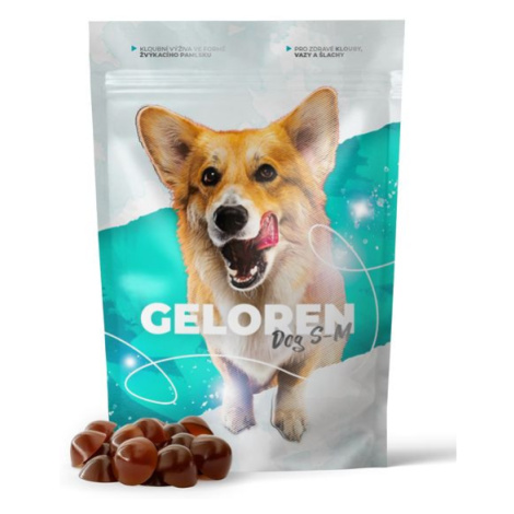 Geloren Dog Žuvacie Gélové Tablety S-M - 180g