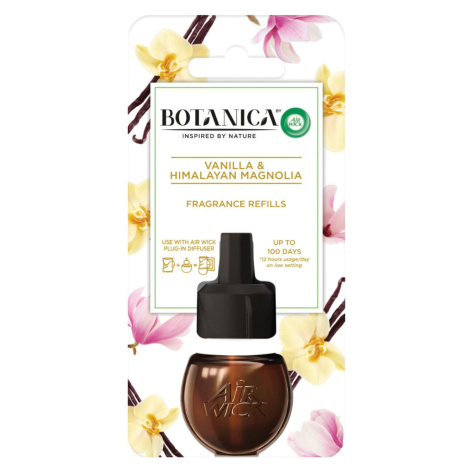 AIRWICK Botanica Náplň do elektrického osviežovača vzduchu Vanilka a himalájska magnólia 19 ml