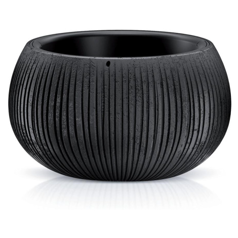 Kvetináč  Beton Bowl  čierný DKB240-B411