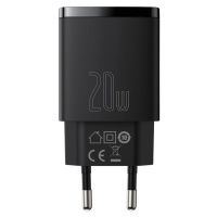 Baseus CCXJ-B01 Compact Quick USB/USB-C 20W Nabíjací adaptér, Čierny