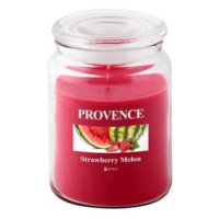 Provence Vonná sviečka v skle PROVENCE 95 hodín jahoda a melón