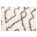 TA Krémový plyšový koberec Kory Rozmer: 200x300 cm