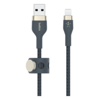 Belkin kábel Boost Charge Pro Flex USB-A to Lightning 2m - Blue