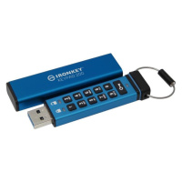 KINGSTON 32GB IronKey Keypad 200, FIPS 140-3 Lvl 3 (Pending) AES-256 Encrypted