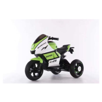 mamido Detská elektrická motorka MotoV6 zelená