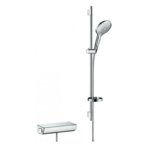 Sprchová batéria Hansgrohe Raindance Select S so sprchovacím setom 150 mm biela/chróm 27037400