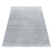 Kusový koberec Brilliant Shaggy 4200 Silver Rozmery kobercov: 140x200