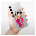 Odolné silikónové puzdro iSaprio - Mama Mouse Blond and Girl - Samsung Galaxy S24+