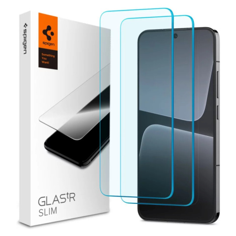 Ochranné sklo Spigen Glass tR Slim 2 Pack - Xiaomi 13 (AGL06037)