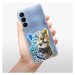 Odolné silikónové puzdro iSaprio - Leopard With Butterfly - Samsung Galaxy A25 5G