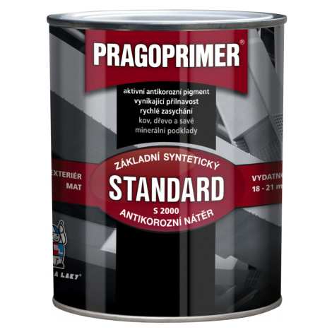 PRAGOPRIMER STANDARD S2000 - Základná farba na kov 2,5 l 0100 - biela