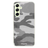 Odolné silikónové puzdro iSaprio - Gray Camuflage 02 - Samsung Galaxy A54 5G