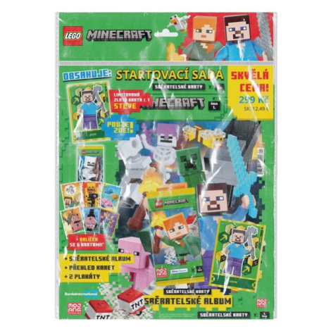 Lego Minecraft TCG Štartovací balíček kariet (1. séria)