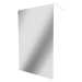MEXEN/S - KIOTO samostatne stojaca sprchová zástena 100 x 200, zrkadlové 8 mm, biela 800-100-002