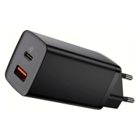 Sieťová nabíjačka Baseus CCGAN2L-B01 GaN2 Lite Quick USB + USB-C 65W čierna