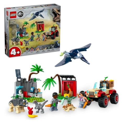 LEGO® Jurassic World 76963 Záchranárske stredisko pre dinosaurie mláďatá