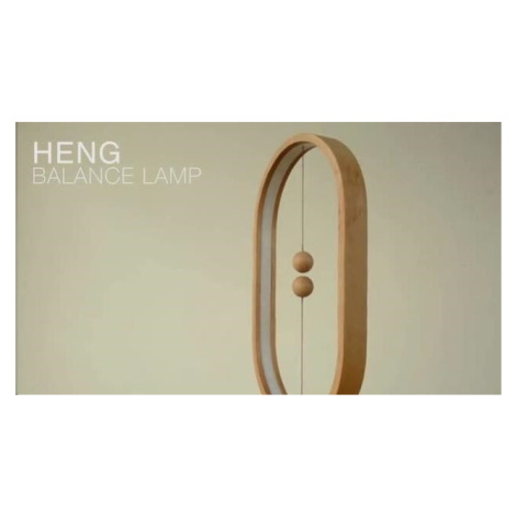 Allocacoc Heng Balance Lampa Ellipse USB (LIGHT WOOD) POWERCUBE