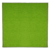 Kusový koberec Eton zelený 41 čtverec - 80x80 cm Vopi koberce
