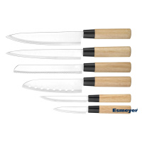 Esmeyer Súprava nožov s drevenou rukoväťou, 6-dielna