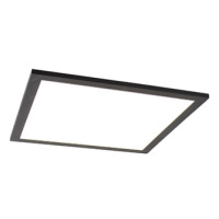 Moderný LED panel čierny 40 cm vrátane LED - Liv