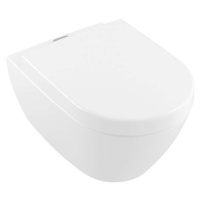 VILLEROY & BOCH - Subway 2.0 Závesné WC, hlboké splachovanie, Aquareduct, DirectFlush, s Ceramic