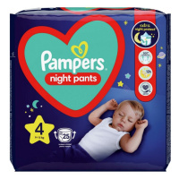 PAMPERS NIGHT PANTS S4 25KS 9-15KG