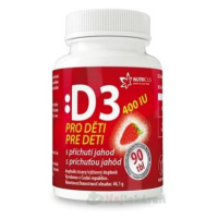 NUTRICIUS Vitamín D3 pre deti 400 IU, 90 ks