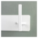 Biely kovový nástenný vešiak Chapman – Spinder Design