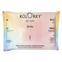 KOLORKY Wet wipes bamboo 60 kusov