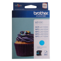 Brother LC-123C azúrová (cyan) originálna cartridge