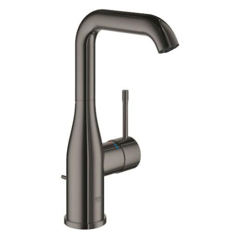 Vysoká umývadlová batéria Grohe Essence New s otočným ramienkom Hard Graphite 32628A01